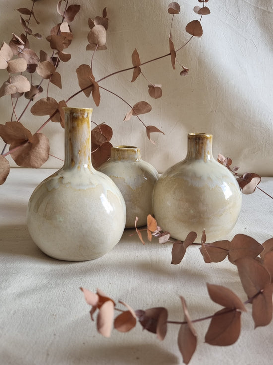 Vase triptyque POPPY POTTERY