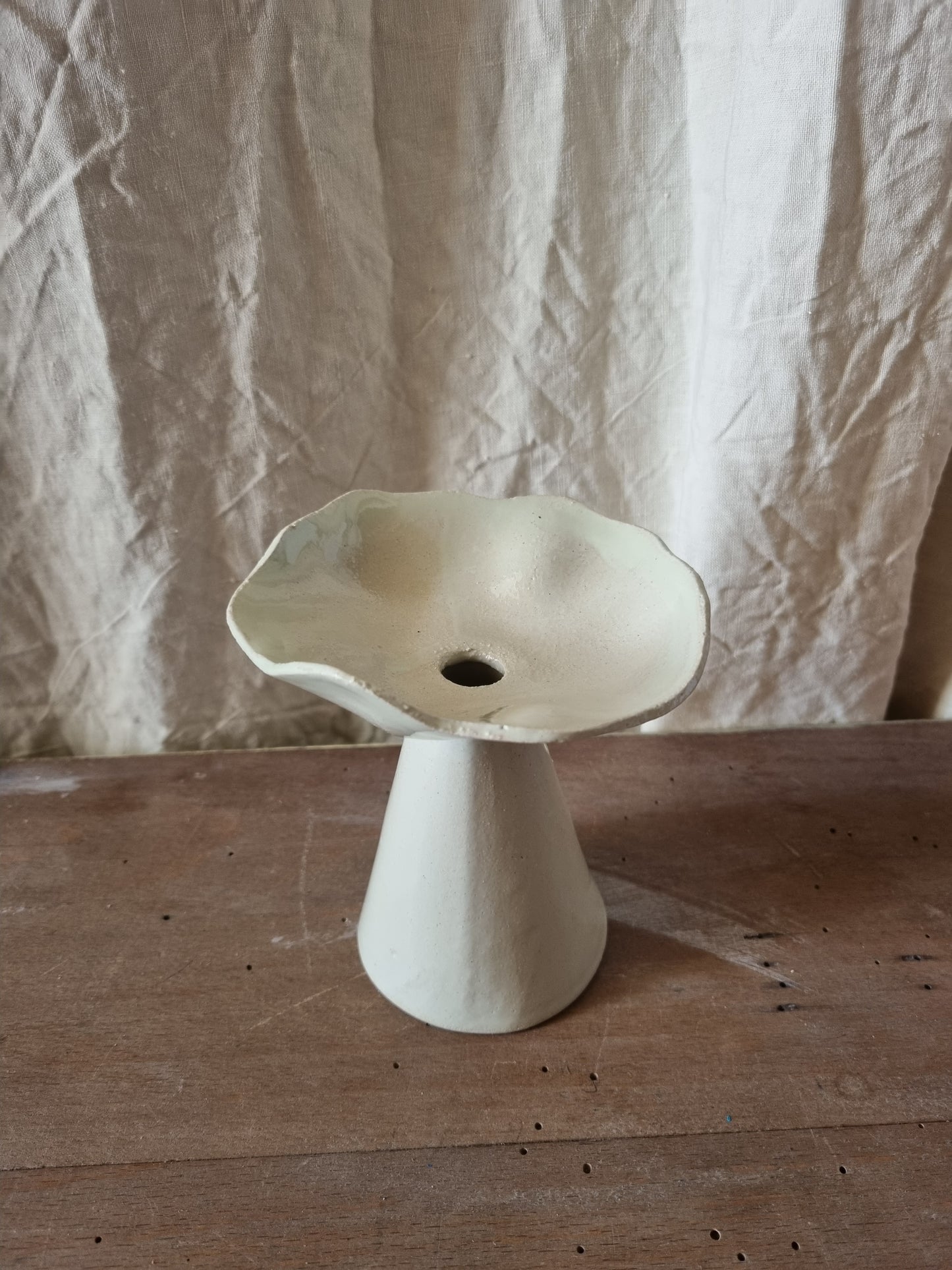 PETIT Vase fleur nuances de vert