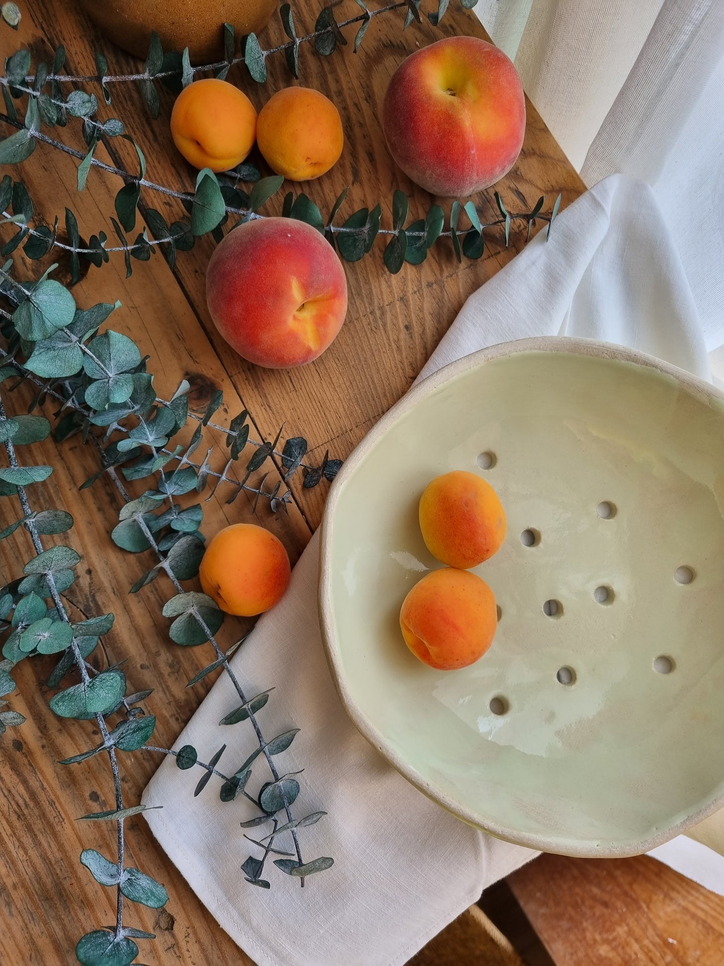 Grande passette à fruit verte
