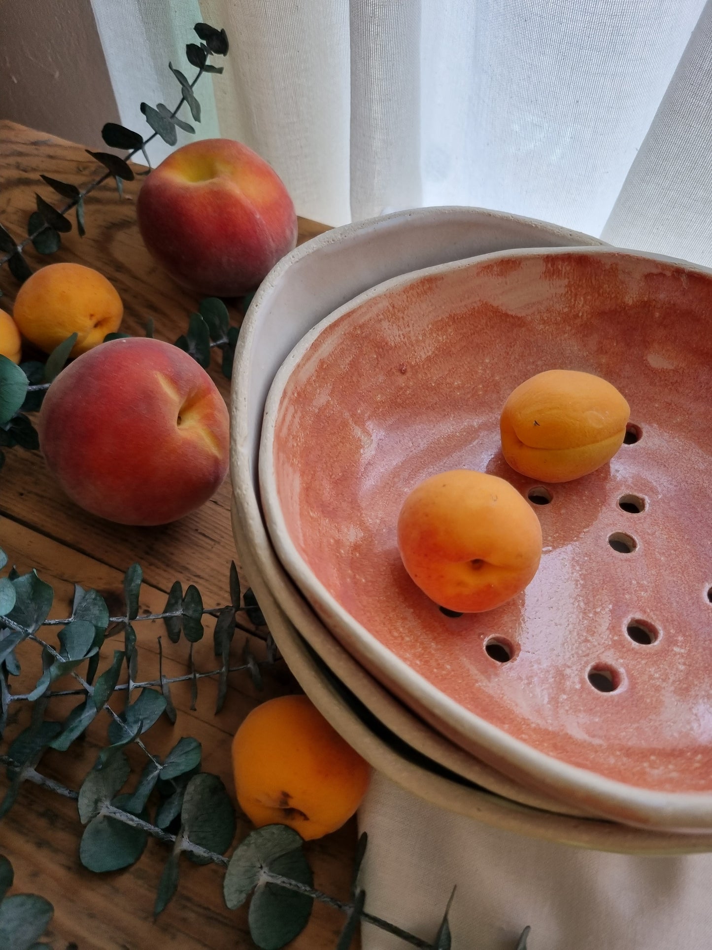 Grande passette à fruit rose