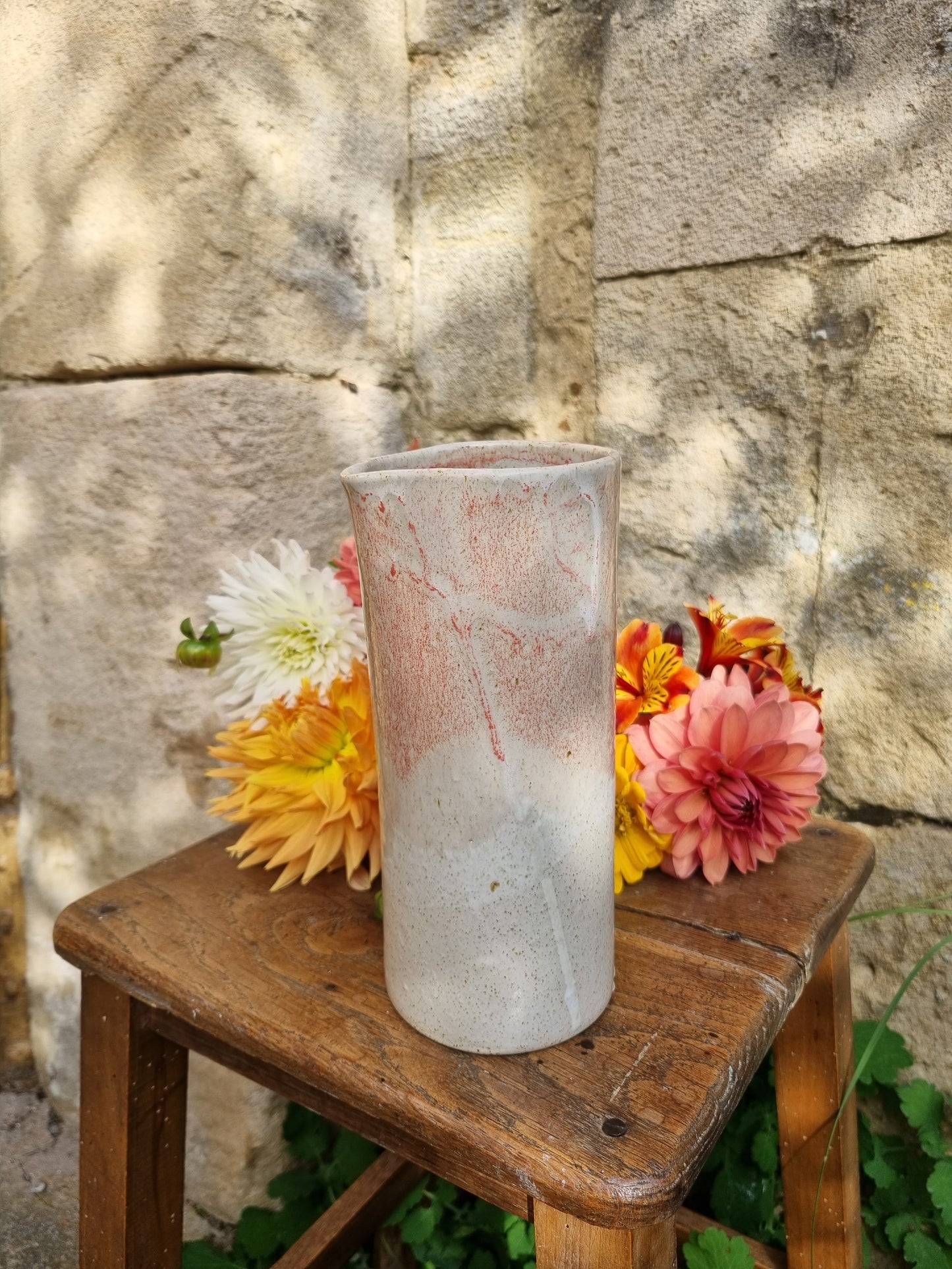 Pichet à eau rose