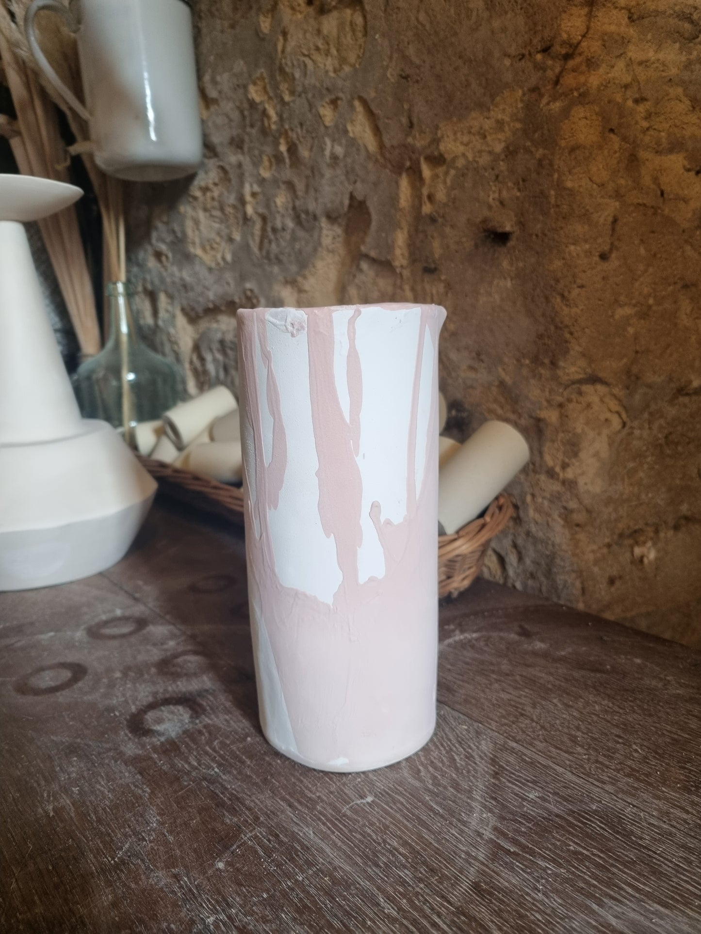Pichet à eau rose