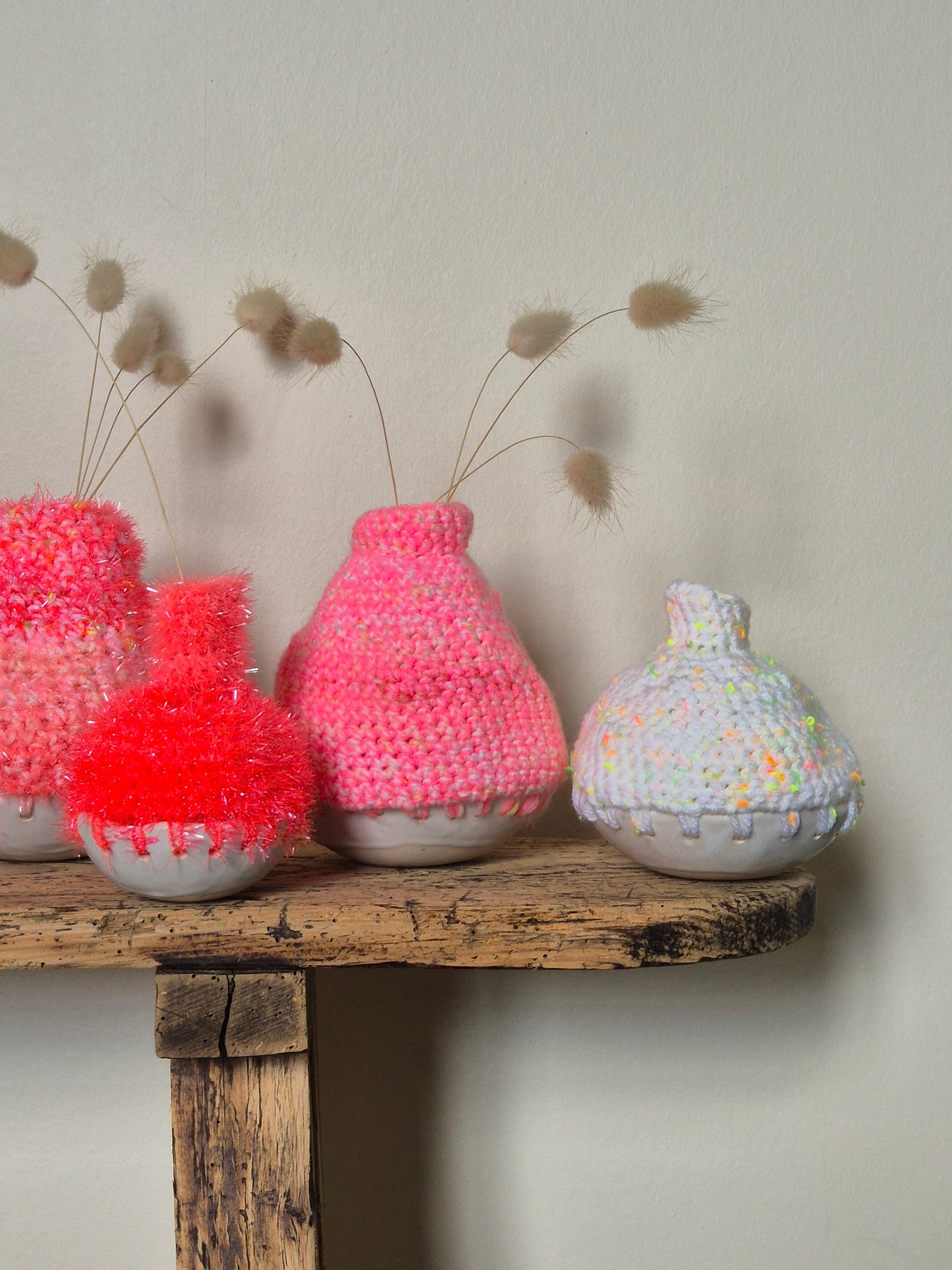 Vase Grès Crochet