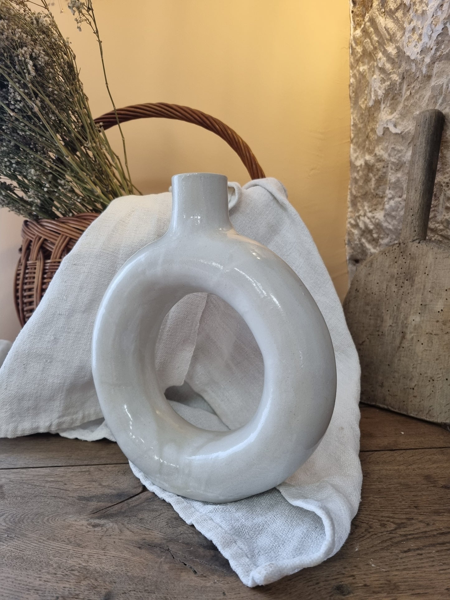 Vase rond