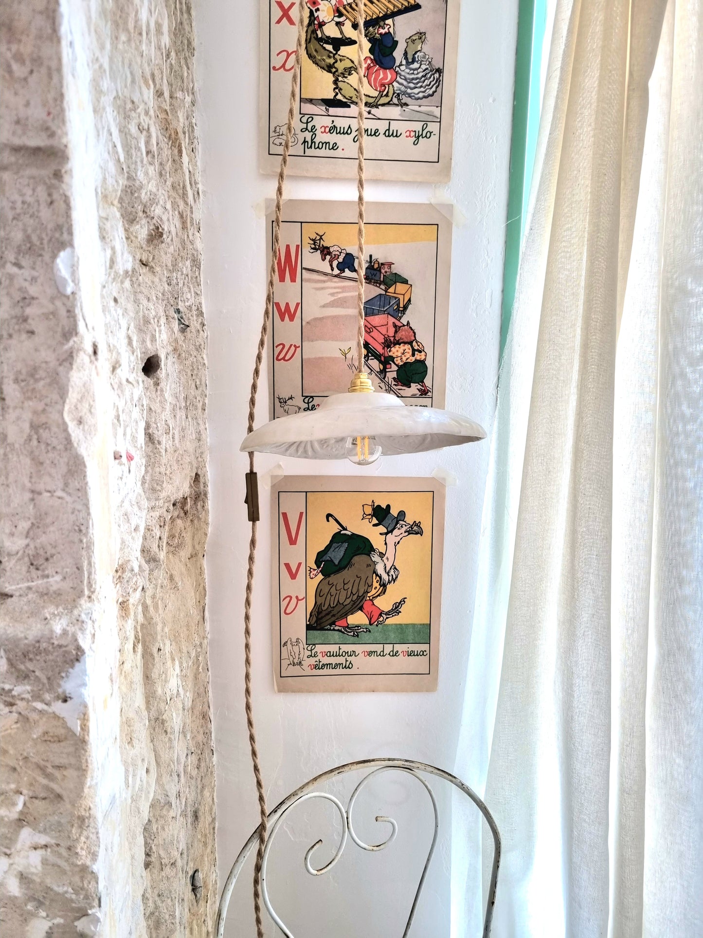Baladeuse en grès