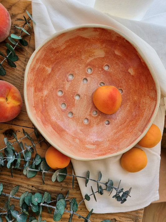 Grande passette à fruit rose
