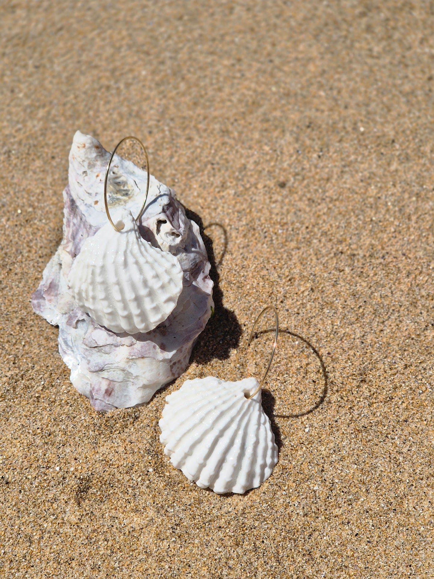 Boucles d'oreilles "Coques"