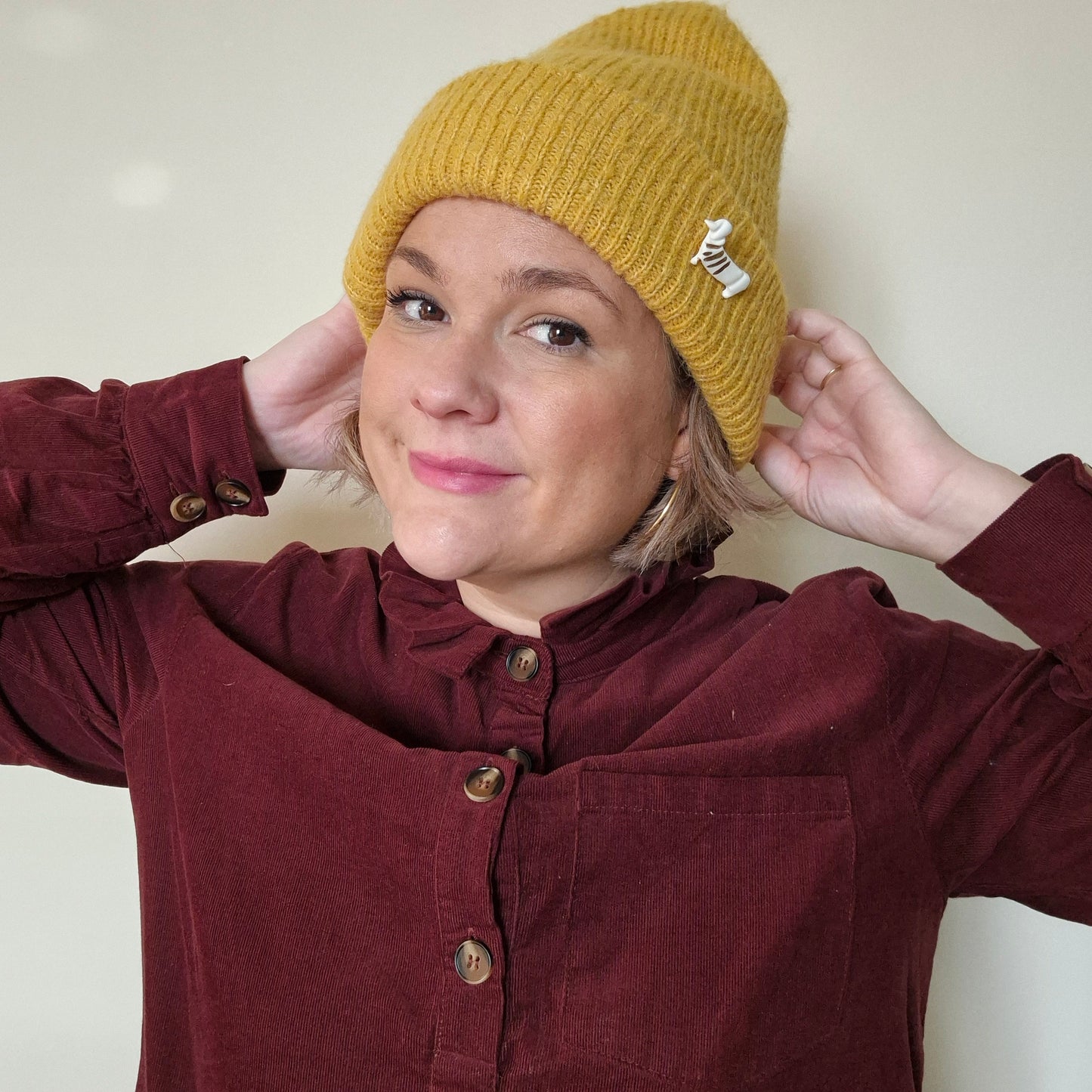 Grande broche Teckel