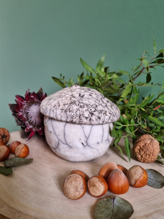 Boite d'automne en RAKU