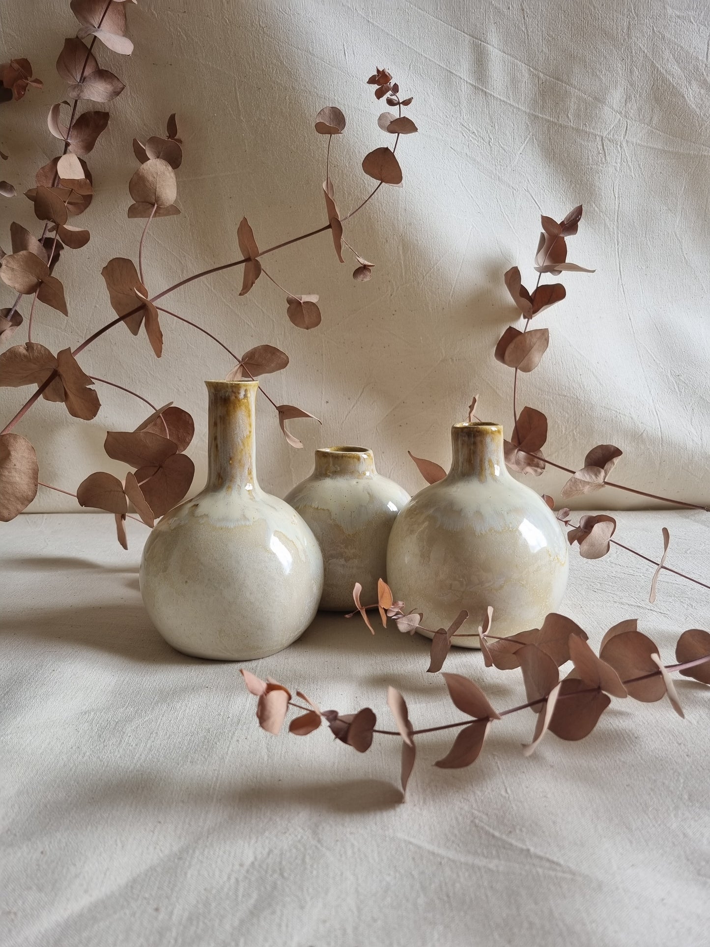 Vase triptyque