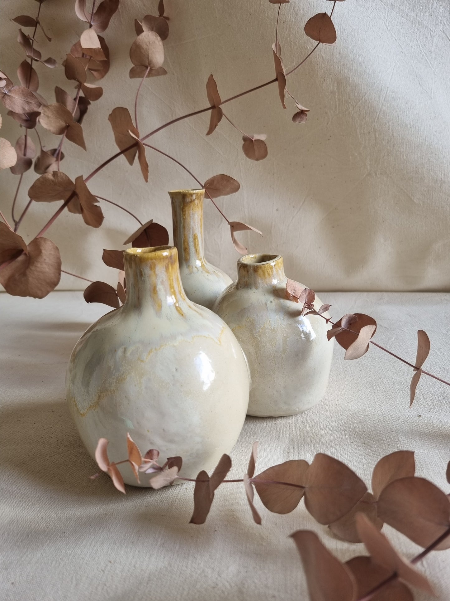 Vase triptyque