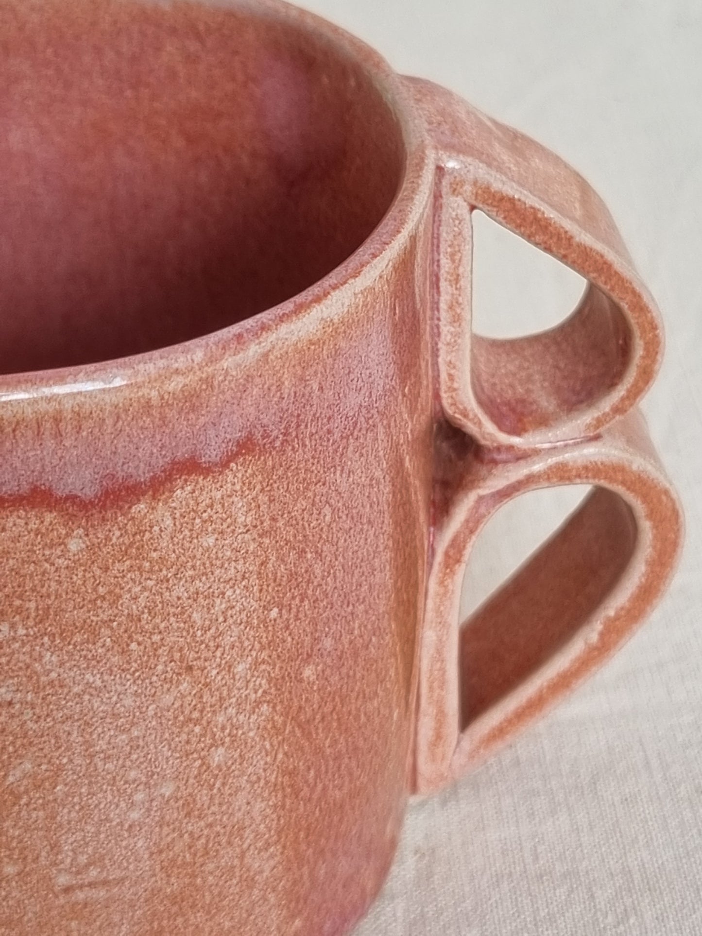Tasse "Gouttelette" rose