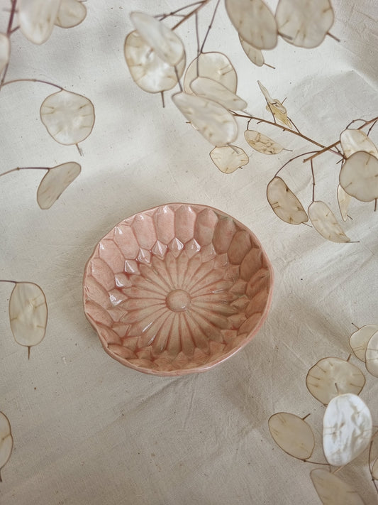 Grande coupelle rose